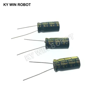 10 шт. электролитические конденсаторы 1500 мкФ 16 в 10x20 мм 105C радиальный высокочастотный низкоомный электролитический конденсатор