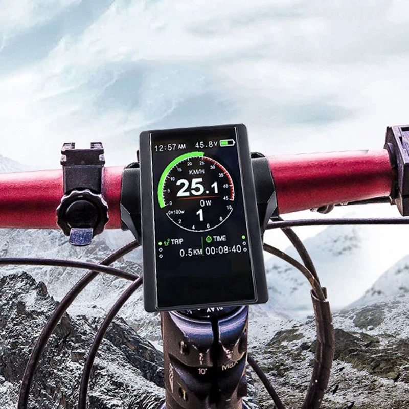 Электрический велосипед индикатор P850C полноцветный ЖК дисплей для Bafang Mid Hub мотор