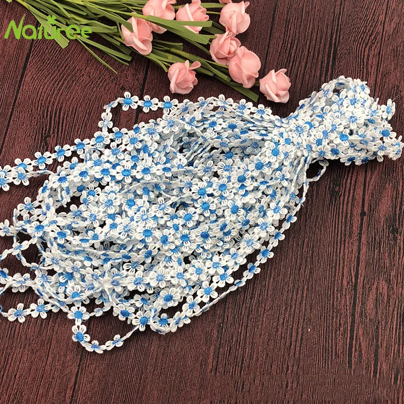 1 5 см ширина вышитые двором кружева цветок цветные пять лепестков