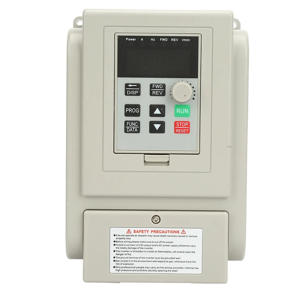 Блок управления частотой 220 В переменного тока блок для однофазного двигателя 0 75