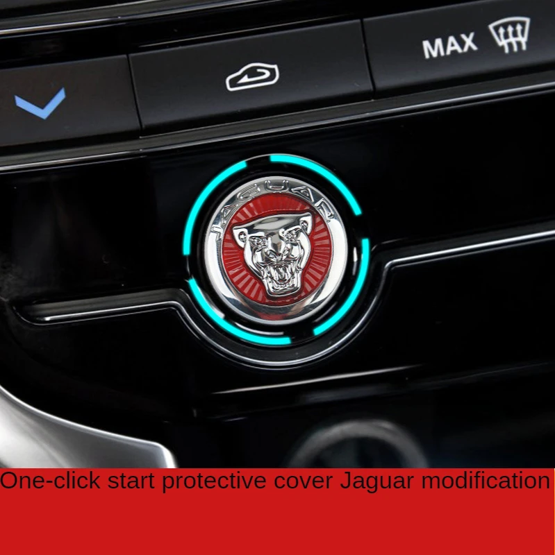 

1 Piece of XFL XEL F PACE Jaguar One-key Start Decorative Sticker XJL XF XE XJ One-key Start Protective Cover