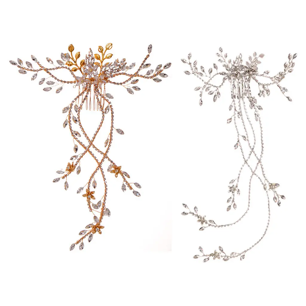 

Rhinestone Hair Combs Wedding Bridal Hair Clip Hair Accessories for Women Accessories Hair Ornaments Jewelry Bridal Headpiece
