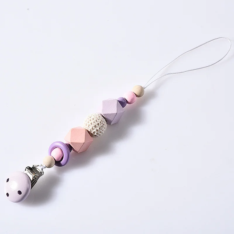 purple-1 Детские браслеты для кормления, деревянные прорезыватели, Силиконовые бусы для прорезывания зубов, деревянные погремушки, игрушки, детские Прорезыватели, браслеты, игрушки для кормления, подарок - Цвет: purple-1