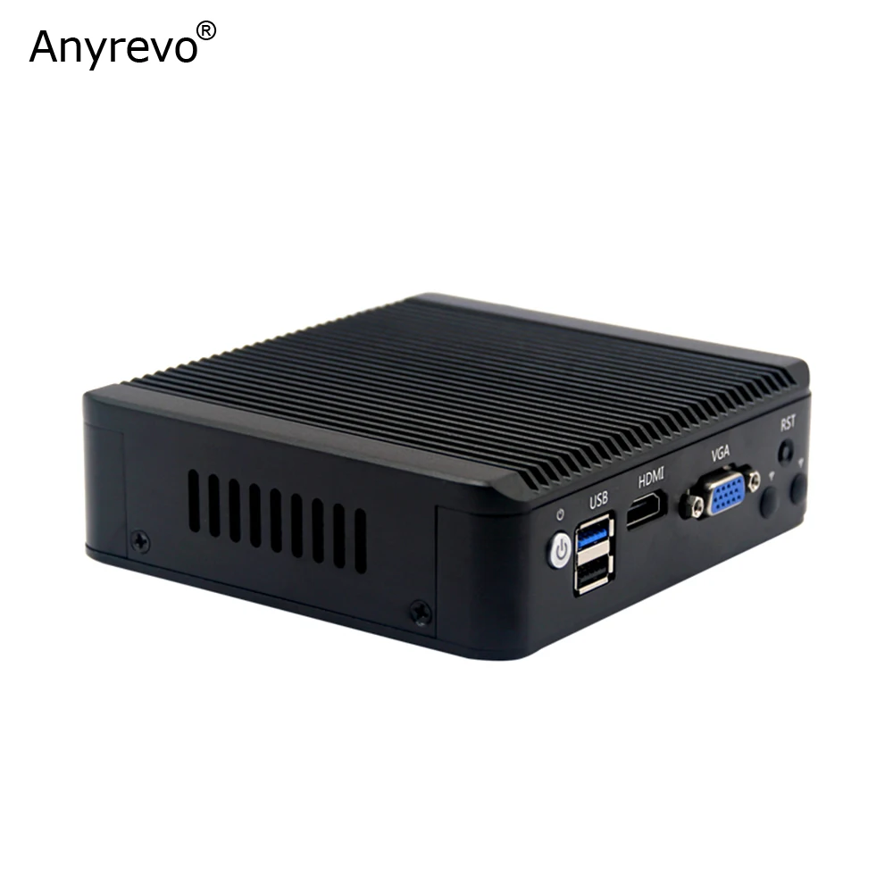 X86 Linux Безвентиляторный мини-ПК 4 LAN intel Celeron J3455 ядра маршрутизатор брандмауэра pfSense