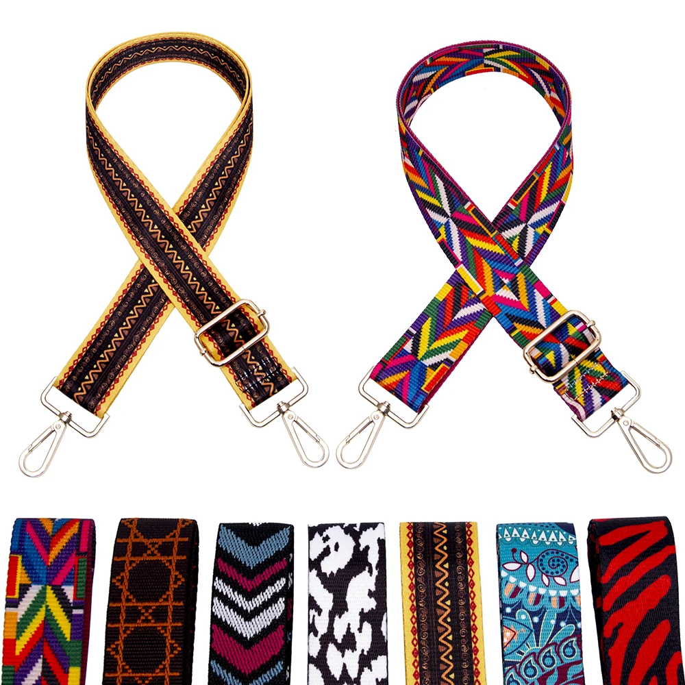 2021 New Arrival Leopard Zebra Handbag Adjustable Shoulder Strap Wide Crossbody Bag Belt