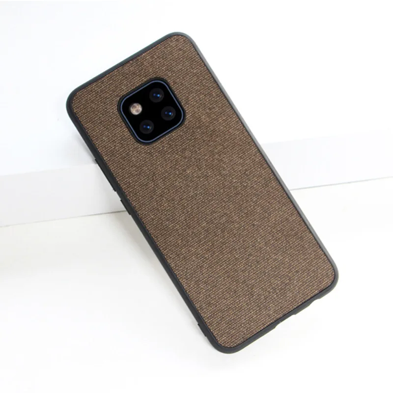 Тканевый Стильный чехол для Huawei Mate 30 20 Pro Lite P30 противоударный нескользящий Maimang 7