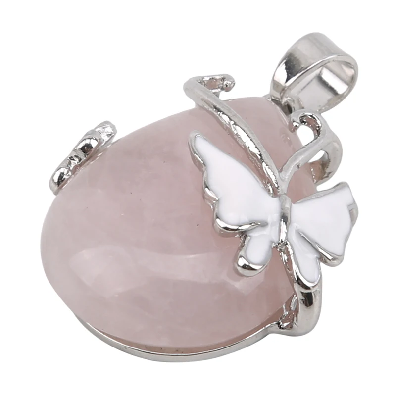 Новый натуральный камень аметистами розовый Кварцевый Кристалл Опал Капли Воды