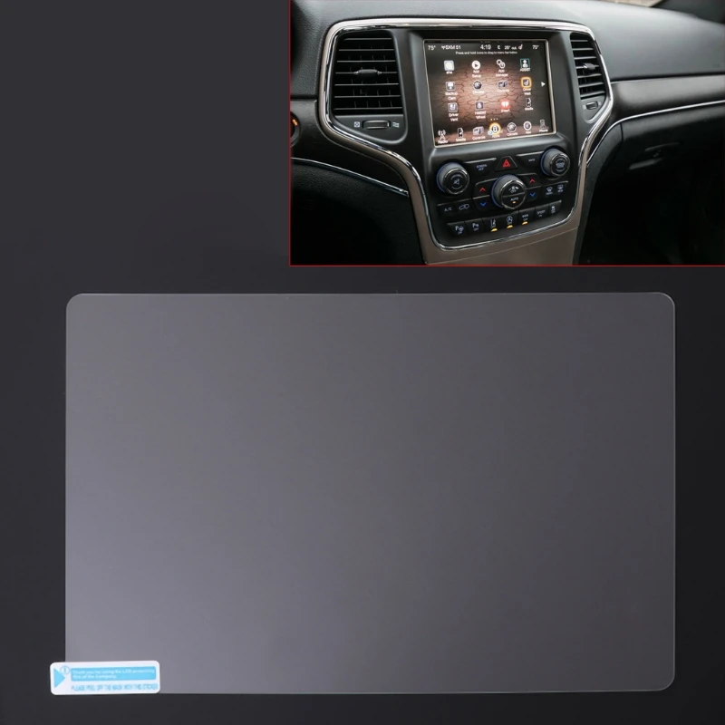 

8.4" Car Navigation Display Screen Protector Film For Jeep Grand Cherokee 17-18