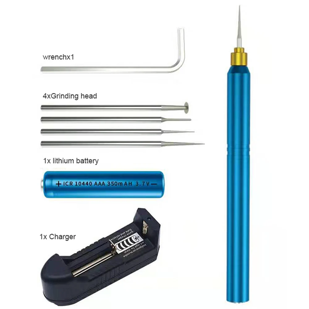 Перезаряжаемая портативная электрическая шлифовальная машинка гравировальная
