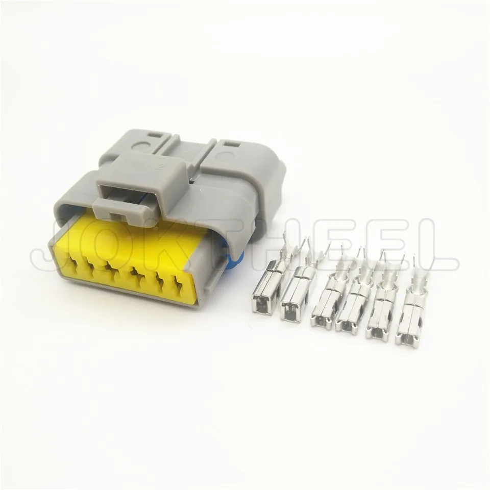 Комплект FCI 6 pin male female серая педаль акселератора автомобильный соединитель для
