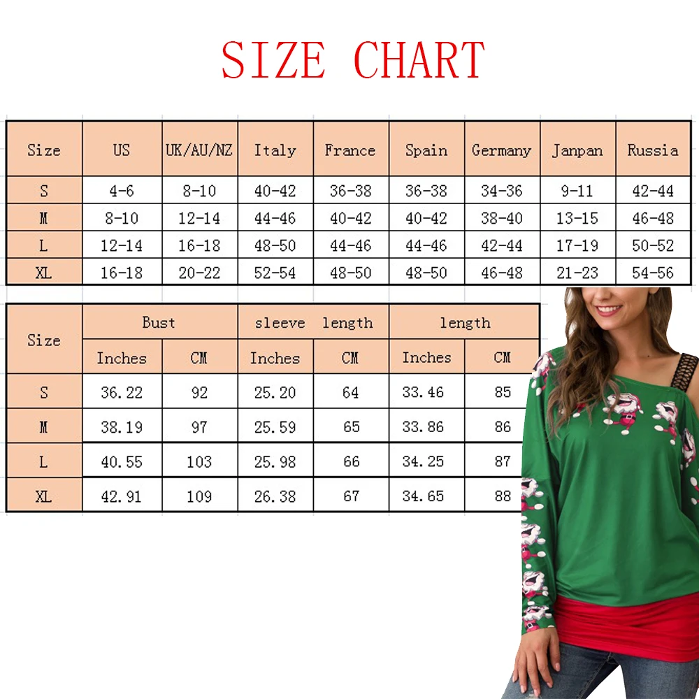 FADZECO New Women's T-shirt Women Fashion Christmas Shirts Harajuku Long Sleeve t-shirt Suitable all seasons Tshirt Tops clothes | Женская