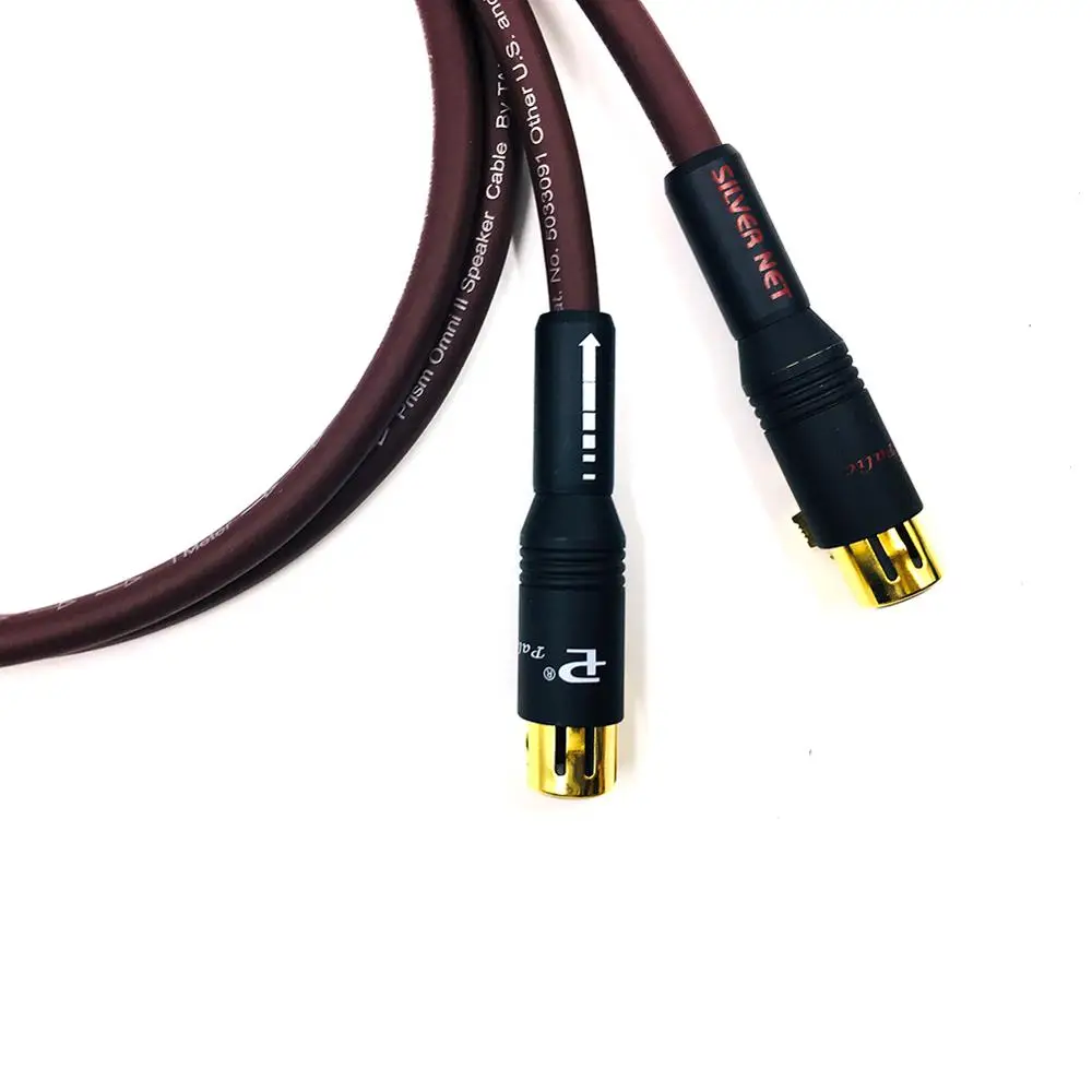 Thouliess пара HIFI 2RCA штекер к 2 XLR Женский кабель RCA соединение аудиокабель