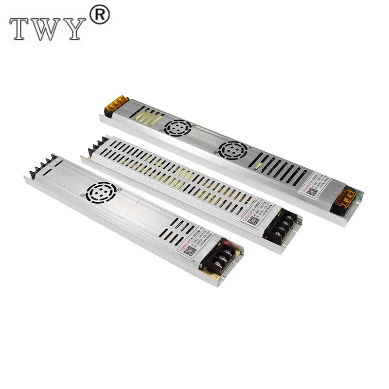 Ультратонкий источник питания для светодиодных лент постоянный ток 12 В 5 24 200 Вт 300