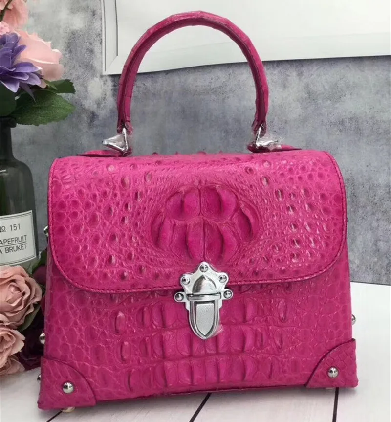 Модный шикарный дизайнерский Женский кошелек из натуральной крокодиловой кожи