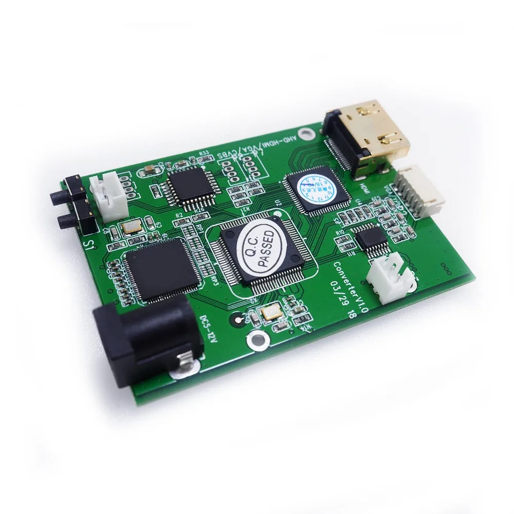 Видеокарта 4 в 1 вход сигнала AHD TVI CVI CVBS HDMI/VGA/CVBS 1080P 960P печатная плата | Безопасность