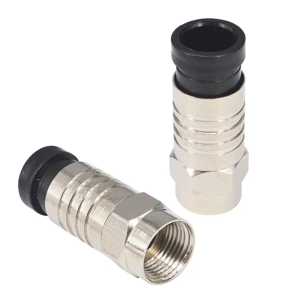 10 шт. F Тип RG6 коаксиальный разъем уплотнительное кольцо 75 5 компрессионный