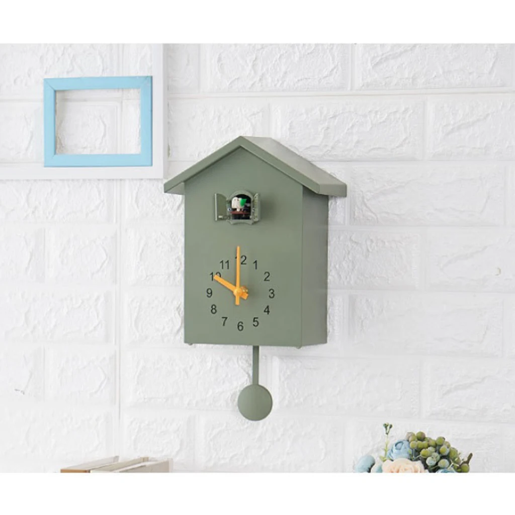 Подметание настенные часы Cuckoo Tell Time детские подарки F/ Home спальня кухня | Дом и сад