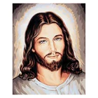DIY алмазная живопись Иисус мозаичная картина, выполненная в технике алмазной вышивки религиозных полный круглые стразы фотографии домашний декор ручной работы
