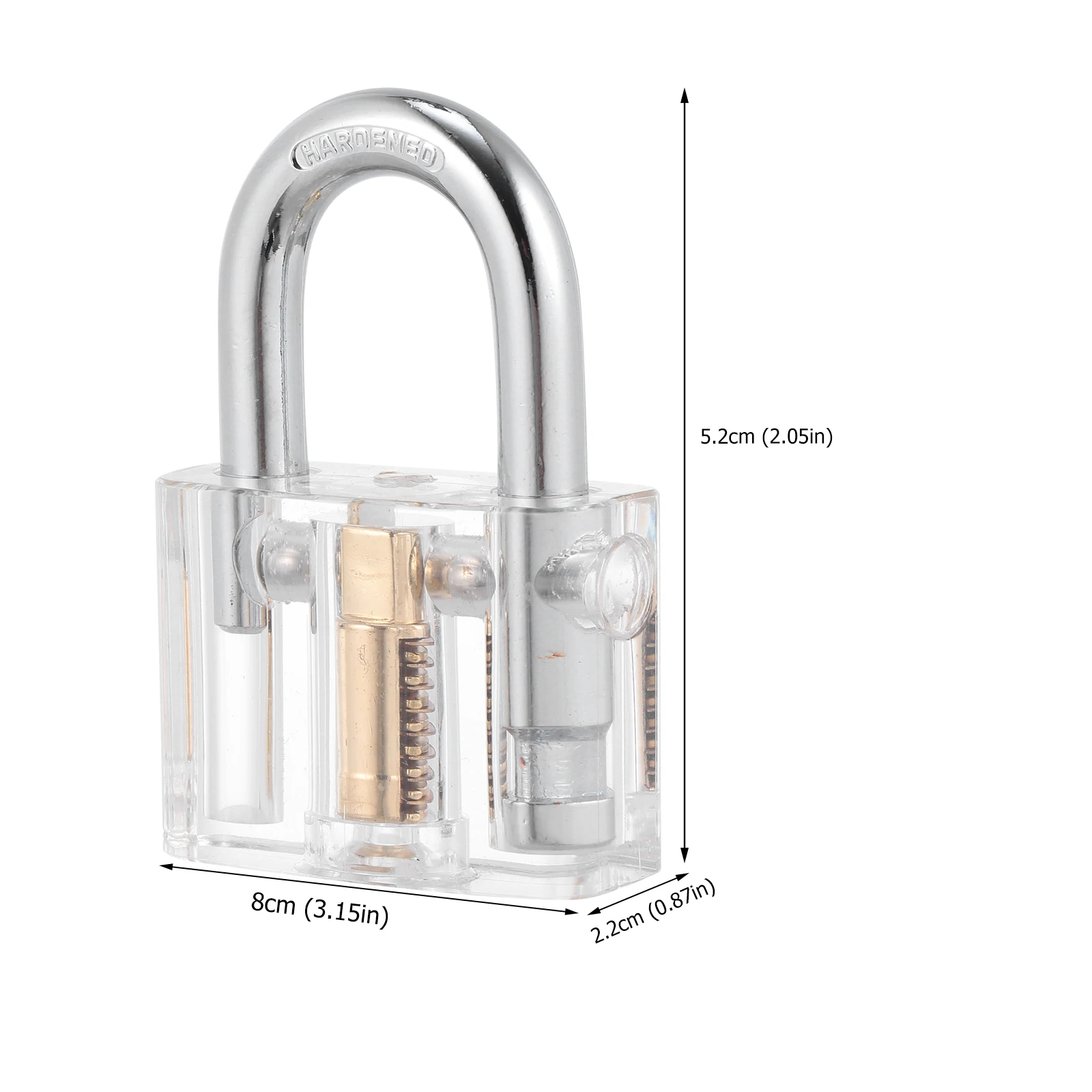 

Transparent Cutaway Locks Inside View Practice Padlock Visible View Lock Training Skill Locks Keyed Padlock Tool