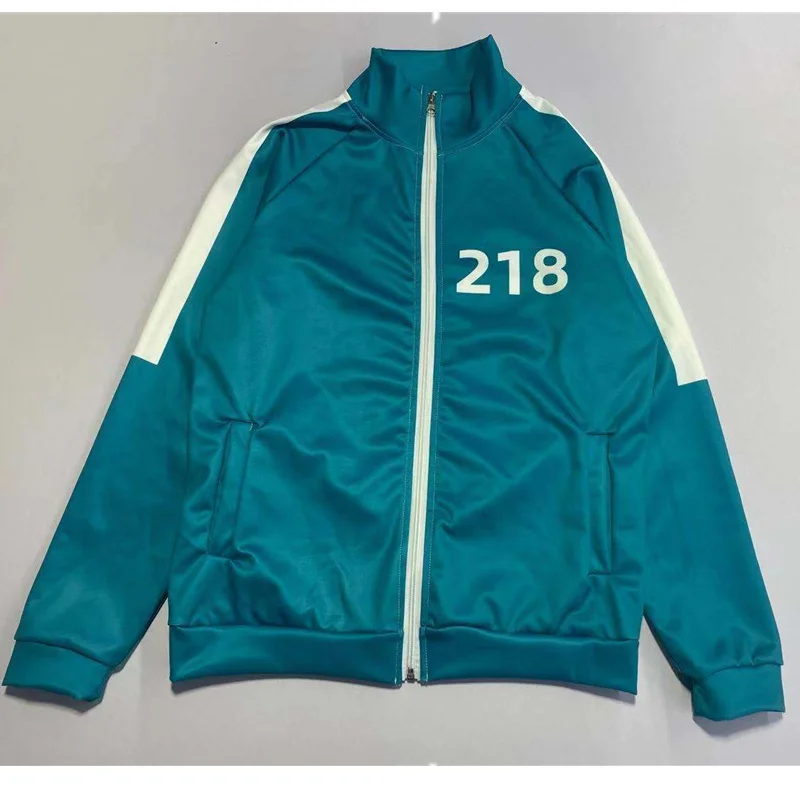 

The Squid Game Jacket Men Uniform Clothes