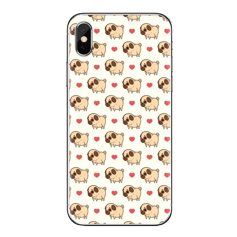 Для huawei G7 G8 P7 P8 P9 Lite Honor 4C 5X 5C 6X Коврики 7 8 9 Y3 Y5 Y6 II 2 Pro 2017 супер милый корги puglie Мопс