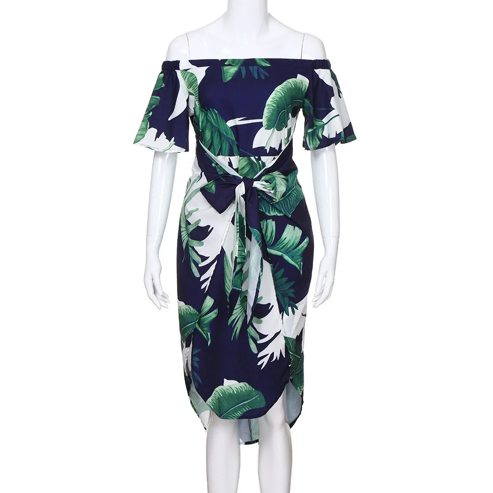 Новое поступление летние женские Сексуальные вечерние Клубные платья с цветами