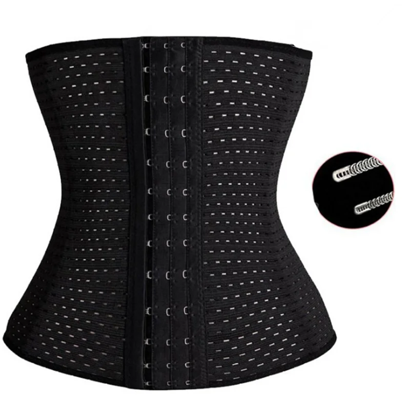 

Women Waist Trainer Body Shapers Slimming Belt Modeling Strap Steel Boned Postpartum Band Sexy Bustiers Corsage Corsets