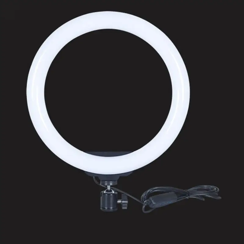 

Protable 10inches 26cm 3 Modes Led Light Dimmable Selfie Ring Light for Youtube Live Fill Light