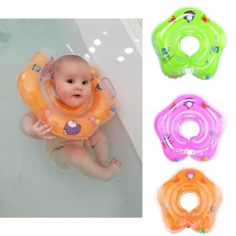 

Swimming Ring Baby Accessories Inflatable Neck Ring Tube Swimming Ring Baby Pool Seat Safety Infant Float Circle For Bathing