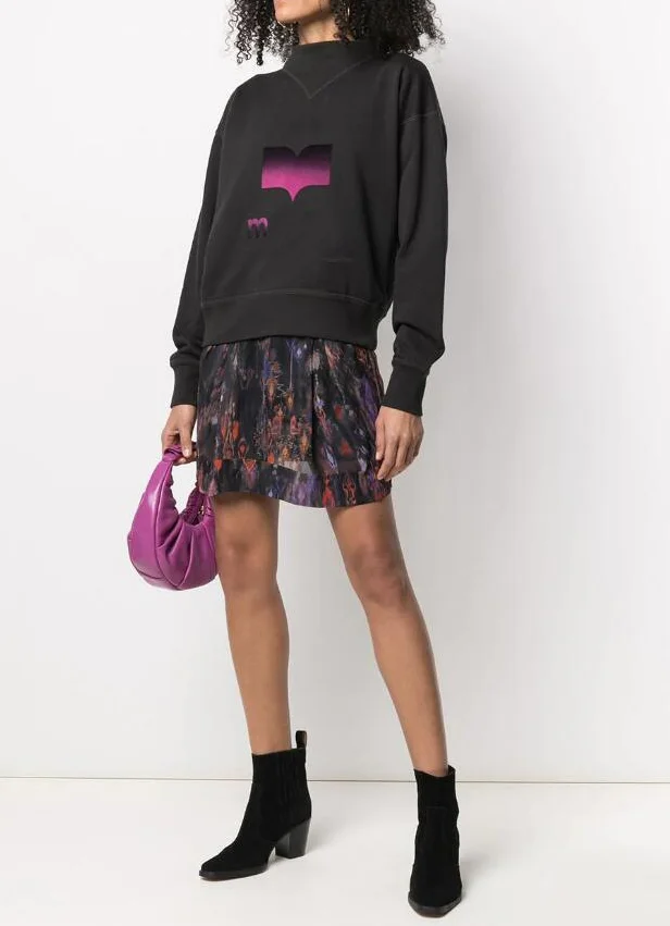 

2020 New Triangle O-neck Fleece Pullovers Printed Sweatshirt Long Sleeve Loose Sweatshirt Women Hoodies