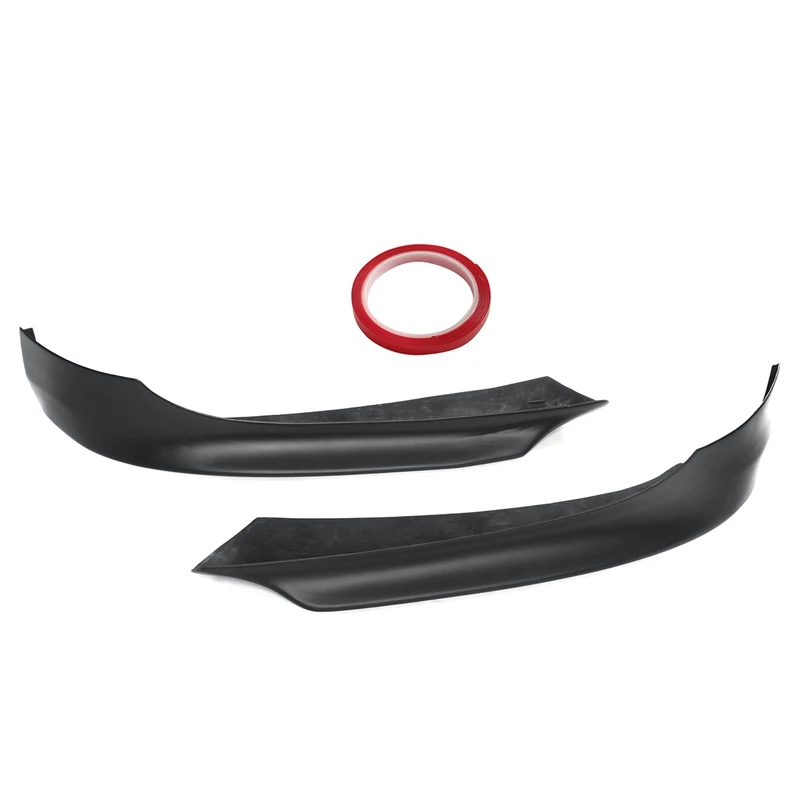 

2X Rear Bumper Spoiler Lip For-BMW 3-Series E90 E91 2009-2011 Bumper Winglets Side Skirt Splitters Trim Protective Guard