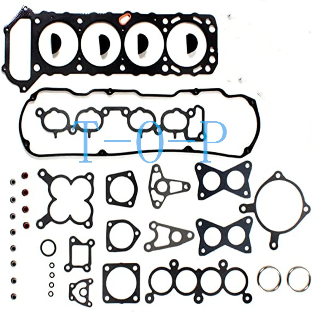 Cylinder Head For Nissan Full Overhaul Engine Repair Kit Gasket Set KA24 D21 11044-40F10