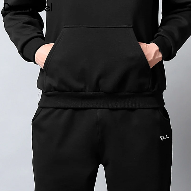 Мужской спортивный костюм в стиле пэчворк кофта с капюшоном и штаны В рыцарском