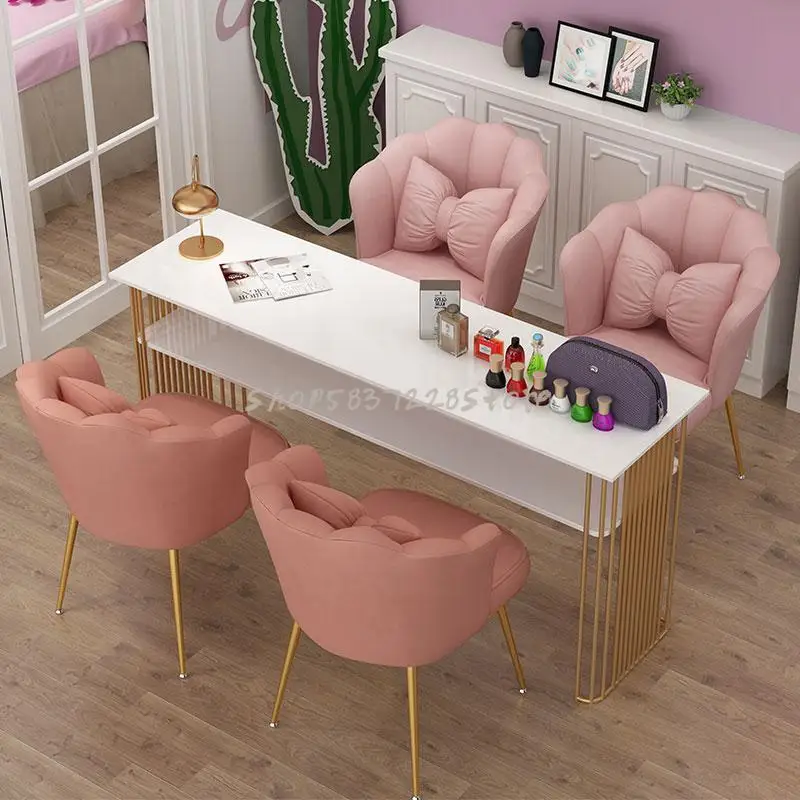 Чистый красный кресло для макияжа стол и стул светильник роскошный столовой