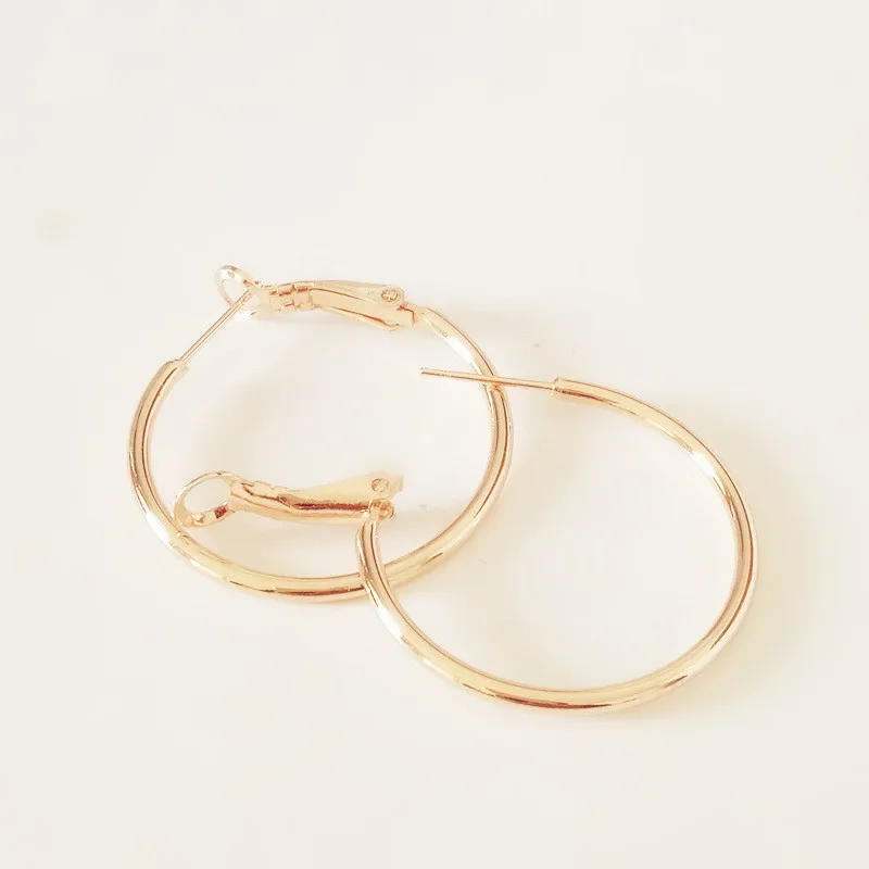 Серьги в виде колец для женщин модная новинка ювелирное изделие аксессуары