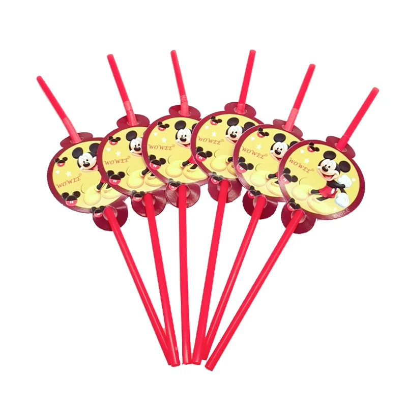 Красный Микки Маус Детская тематическая вечеринка на день рождения расположение