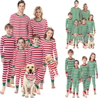 Рождественская Пижама, семейная Рождественская одежда, домашняя одежда для сна, для матери и дочери, для отца, комплект для маленьких мальчиков, Пижамный наряд, новогодний костюм для малышей