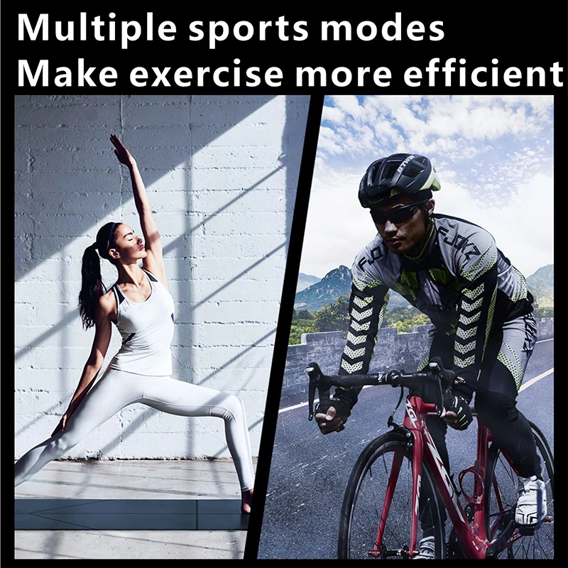 

Men Women Full Touch Smart Watch Tracker Blood Pressure Heart Rate Monitor IP68 Waterproof Movement Fitness Smartwatch Bluetooth