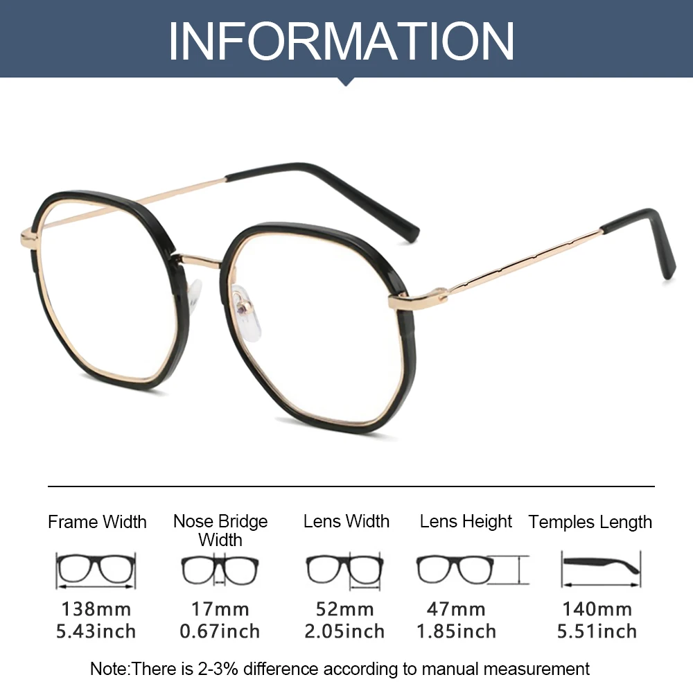 

Ultralight Metal Anti Blue Light Glasses Women Men Vintage Round Eyeglasses Eye Protection Blue Ray Blocking Computer Goggles