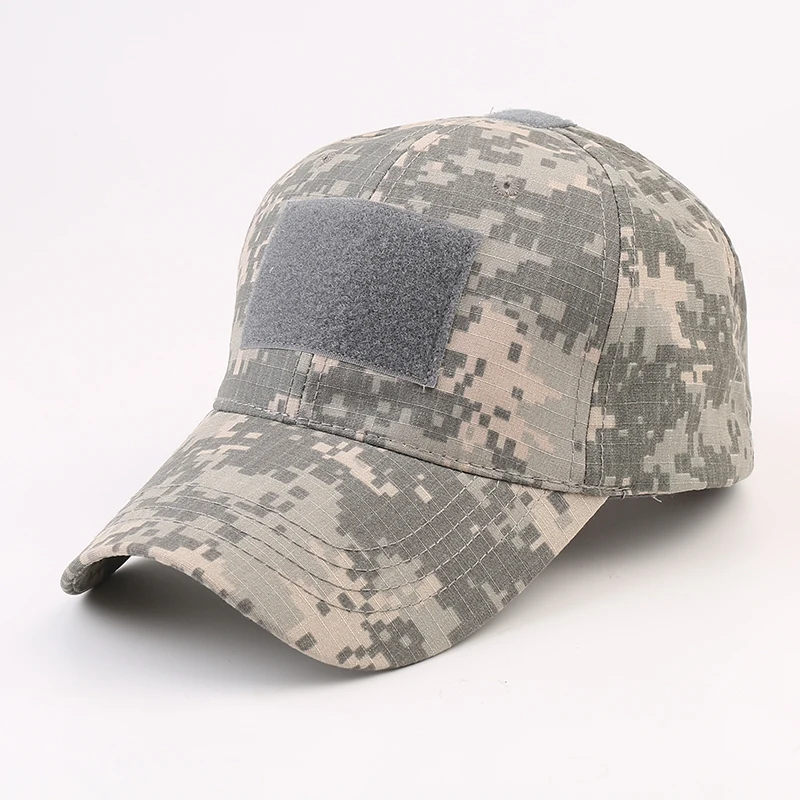 17 Outdoor Multicam Camouflage Adjustable Cap Mesh Tactical Military Army Airsoft Fishing Hunting Hiking Basketball Snapback Hat - Color: 17