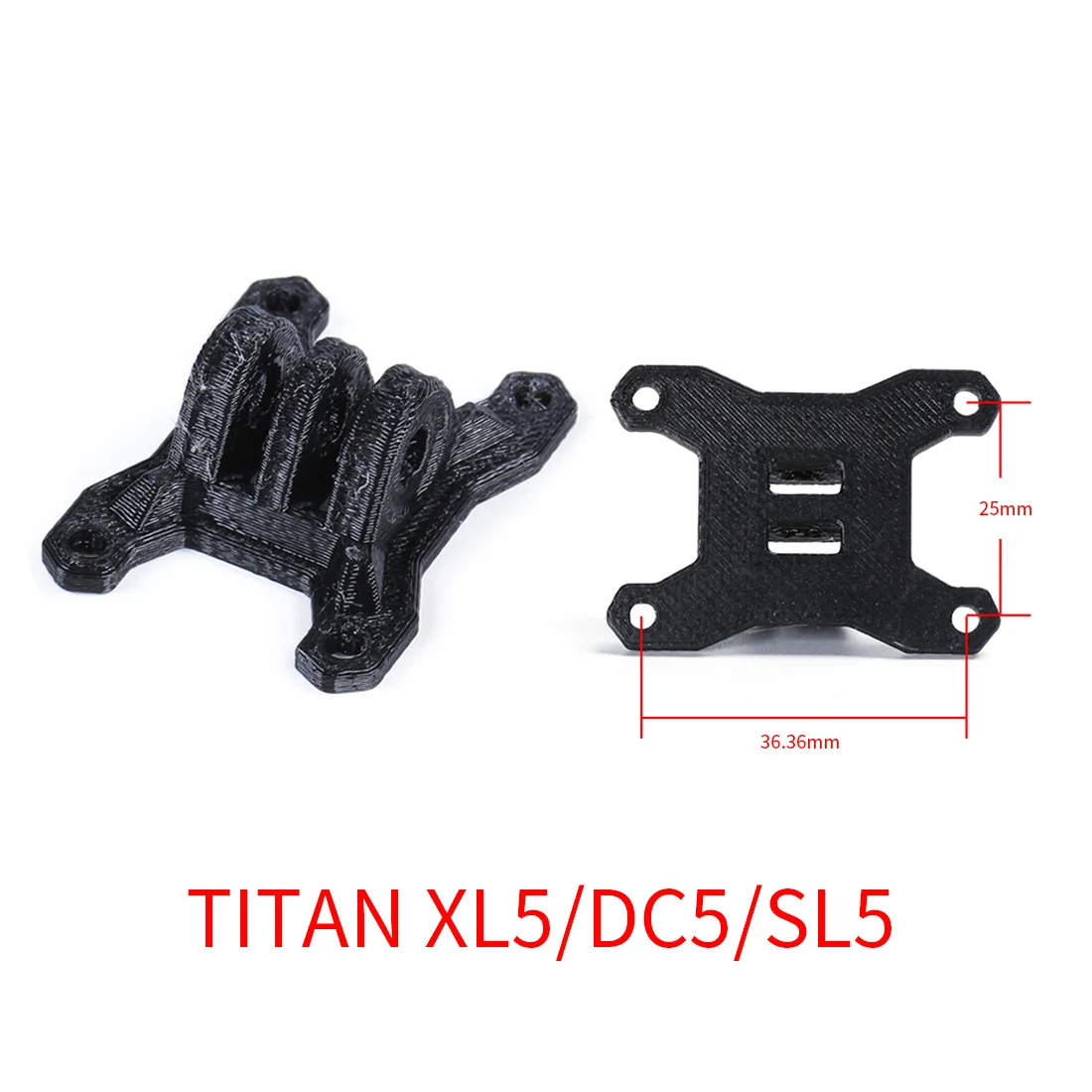 IFlight ТПУ Регулируемый адаптер крепления 0-60 градусов для Gopro Hero 5/6/7 Nazgul5 XL5