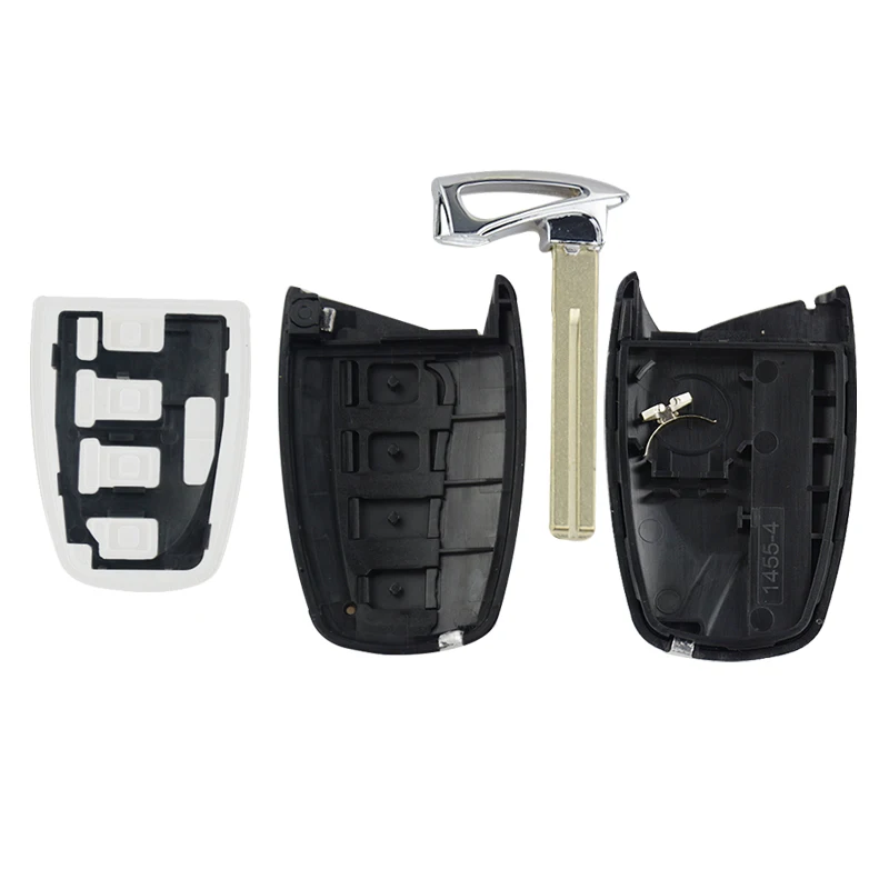 Чехол для автомобильного ключа OkeyTech с 4 кнопками и умным дистанционным
