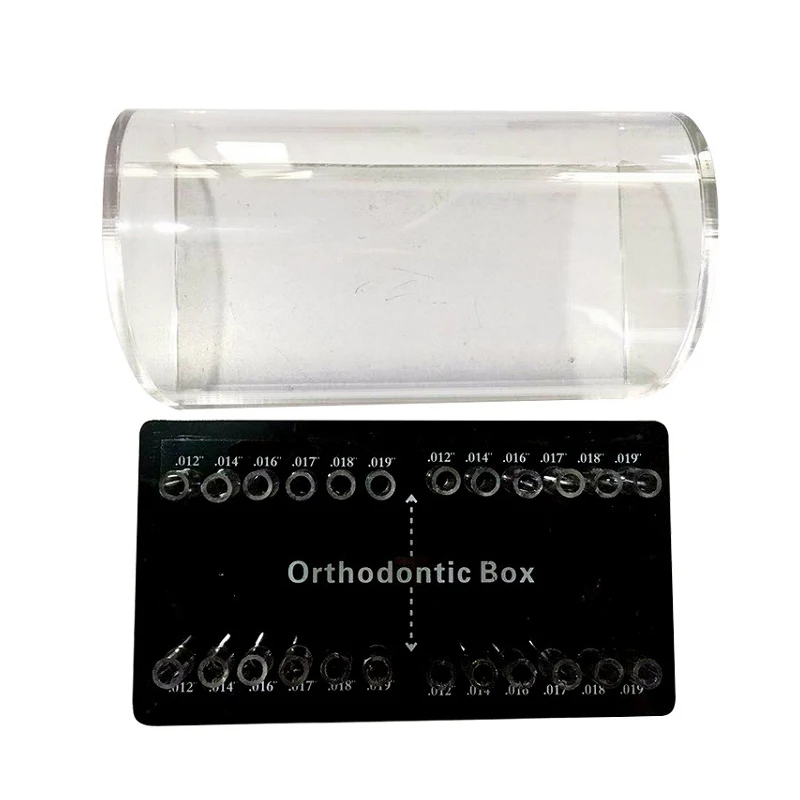 Стоматологическая Ортодонтическая щеточка круглый нить из сплава коробка