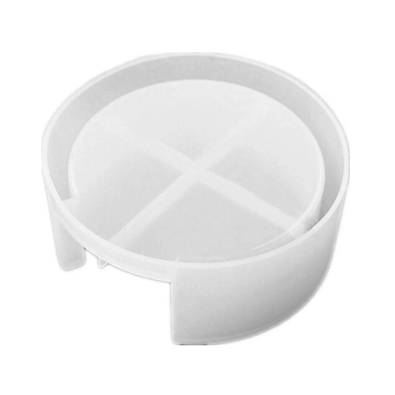 

2pcs DIY Silicone Coasters Mat Storage Holder Resin Casting Mold Epoxy Mould Craft PR Sale