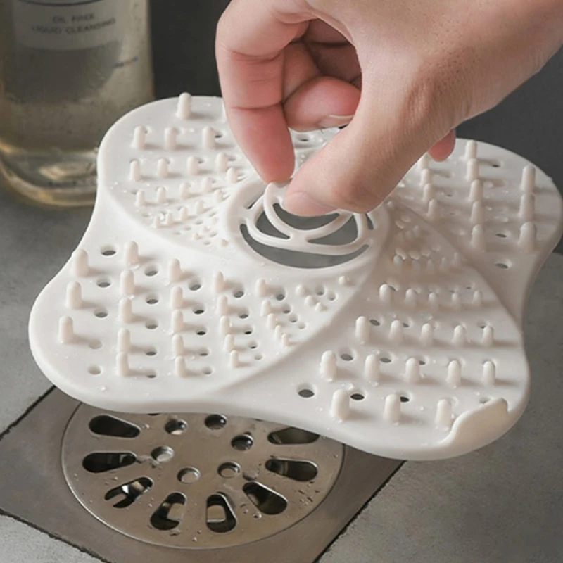 

Anti-blocking Hair Catcher Hair Stopper Plug Trap Shower Floor Drain Covers Sink Strainer Filter Bathroom Kitchen Accessories