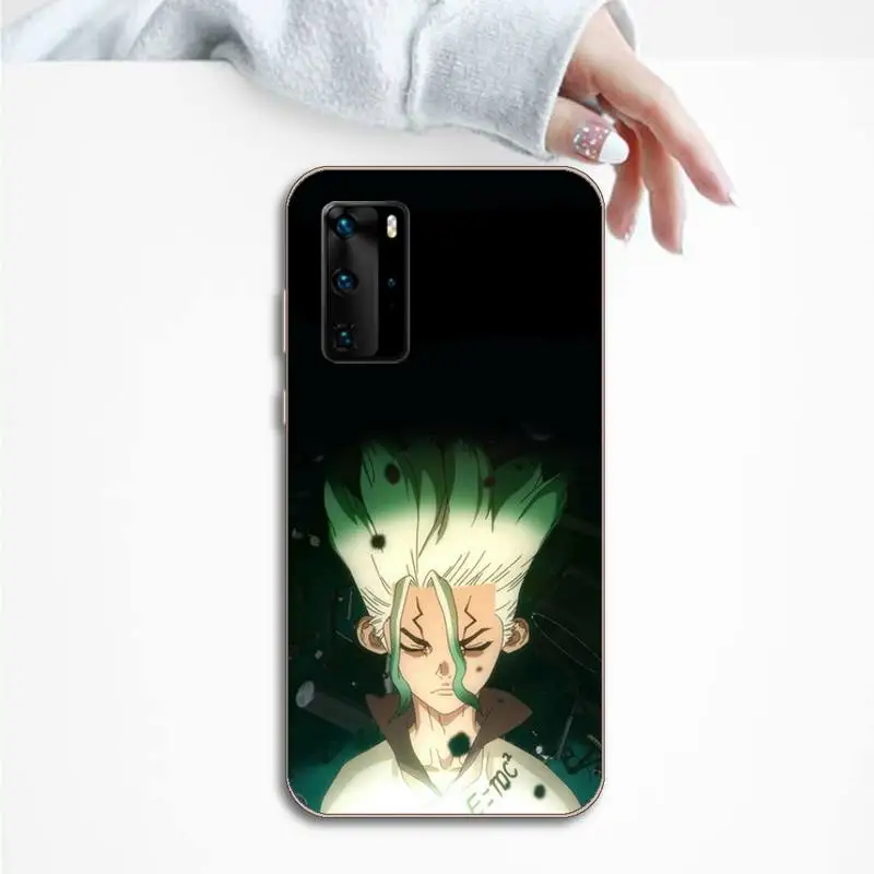 

Dr STONE Japan anime Phone Case Transparent for Huawei P honor 8 10i 20 30 40 smart 2019