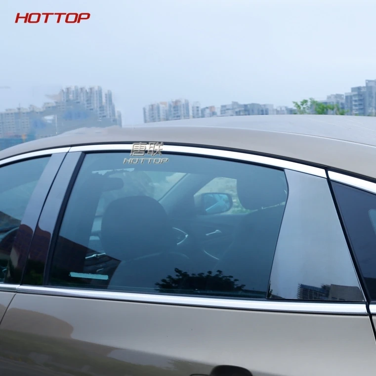 Нержавеющая сталь Зеркальная отражающая панель B + C колонна декоративная