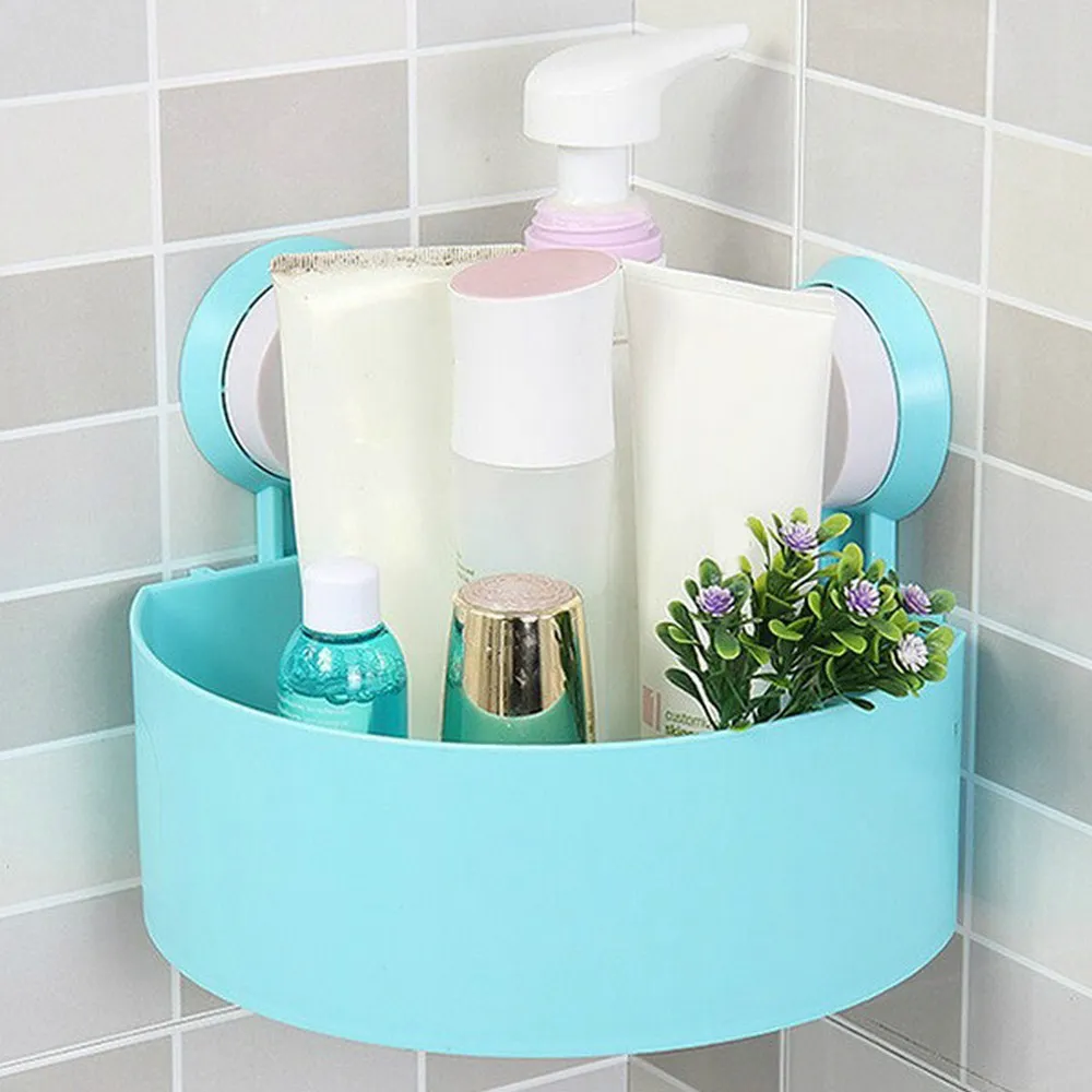 

Corner Bathroom Shelf Shower Shampoo Soap Triangle Rack Cosmetic Storage Organizer Wall Holder Bathroom Shelf Shelves