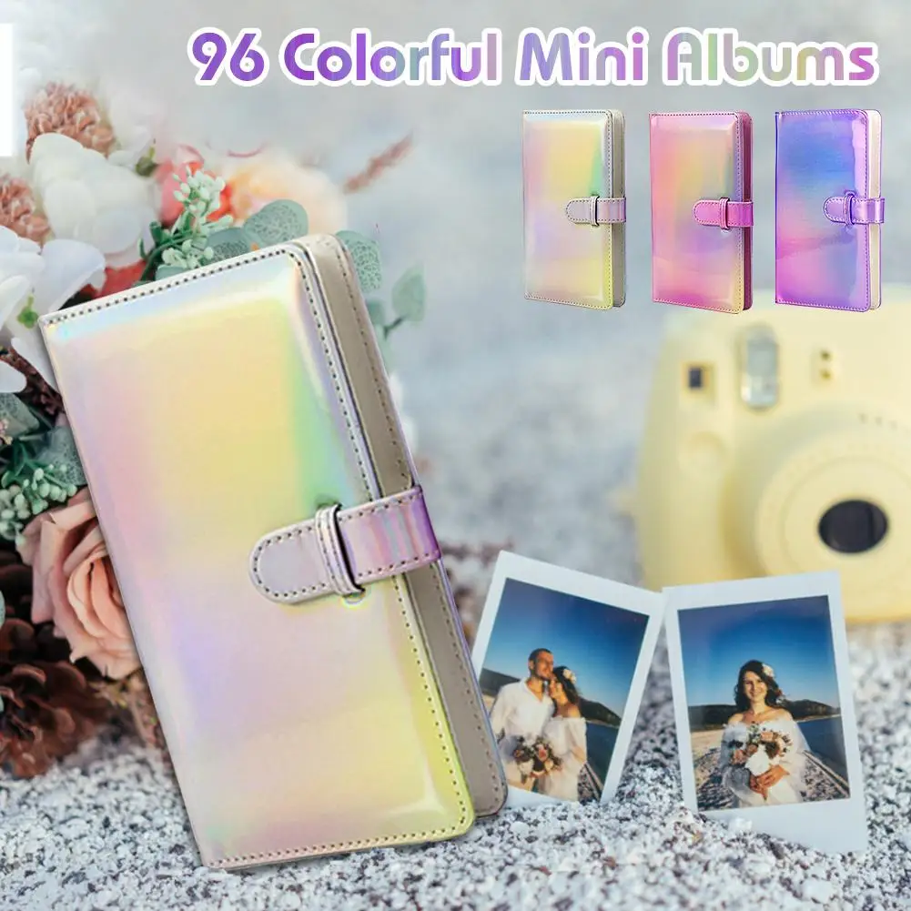 Фотоальбом кошелек универсальный 96 дюймов для Po-laroid Instax Mini 11/8/9/7s/25/70/90 | Дом и сад