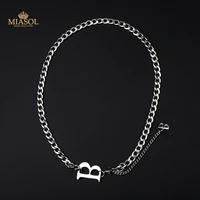 chain necklace woman new style european american girl charm fashion beautiful gift female golden stainless steel ms neck jewelry